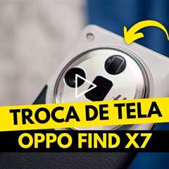 😱 Oppo Find X7 com a TELA QUEBRADA! Veja o Conserto Incrível!