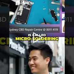 Micro Soldering Rescue: Saving a Phone's Brain! | Sydney CBD Repair