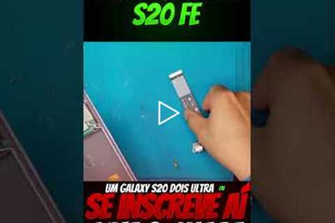 😱 Samsung Galaxy S20 FE com a TELA QUEBRADA! Veja o Conserto Incrível!