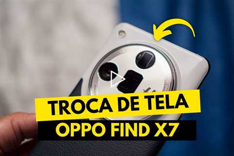 😱 Oppo Find X7 com a TELA QUEBRADA! Veja o Conserto Incrível!