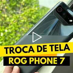 😱 ROG Phone 7 com a TELA QUEBRADA! Veja o Conserto COMPLETO e o Resultado Final! 🔧✨
