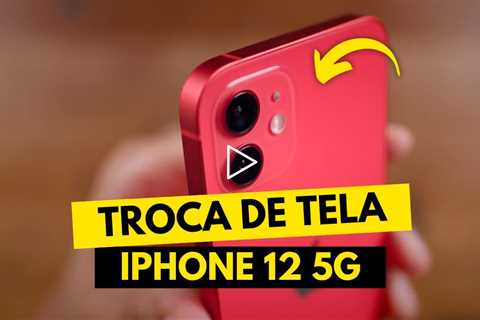 😱 iPhone 12 com a TELA QUEBRADA! Veja o Conserto Incrível e o Resultado Final!