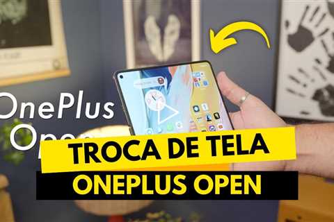 OnePlus Open com tela quebrada: o conserto mais tenso que já fiz!