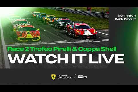 Ferrari Challenge UK - Donington, Race 2