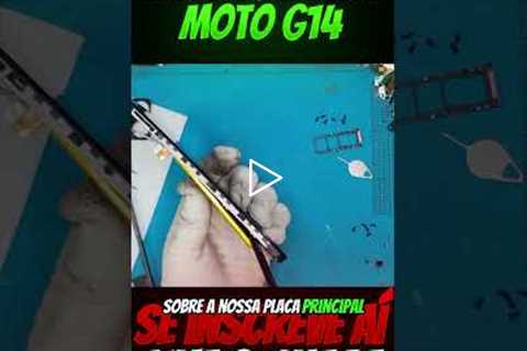 Vale a pena consertar um Moto G14 com tela quebrada? Testei! 🤔