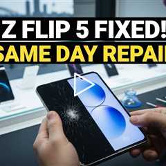Galaxy Z Flip 7 Inner Screen Black Lines Repair in Sydney 2026 – Same Day Experts