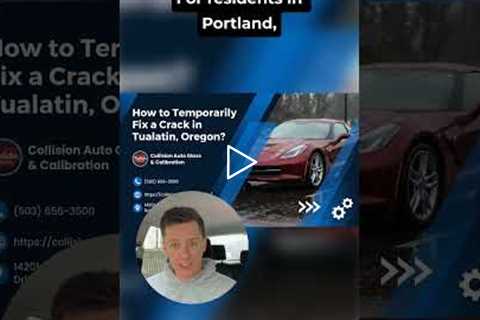 How to Temporarily Fix a Crack in Portland, OR