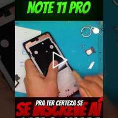 Troca de tela do Redmi Note 11 Pro — parecia perda total 😱