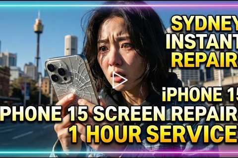 Cracked iPhone 15 Pro Max Screen Replacement On The Spot In Sydney 2026