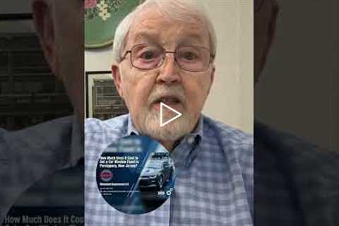 How Much Does It Cost to Get a Car Window Fixed in Parsippany, New Jersey?