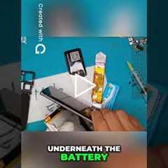 Easy Battery Removal for Hidden Display Connector | Sydney CBD Repair Centre