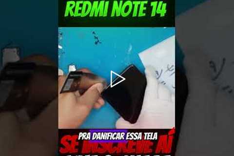 Redmi Note 14 com Tela Quebrada! Olha Esse Resultado 😳🔥