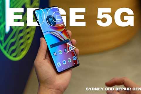 👉 Esse Motorola Edge 5G 2022 estava PERDIDO… olha essa troca de tela! 😱🔥
