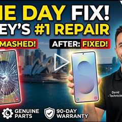 Smashed Samsung Galaxy S25 Ultra Screen Replacement in Sydney (2026): Fast Same-Day Fix