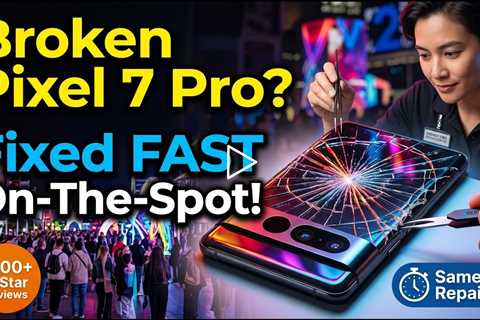 Broken Google Pixel 7 Pro Screen Repairs in Sydney During Vivid Sydney 2026 – Fast On-the-Spot Fix