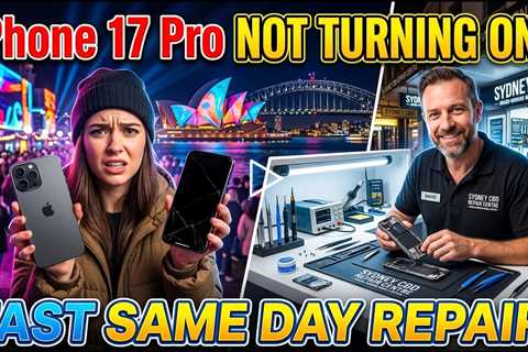 Not Turning On Apple iPhone 17 Pro Screen? Get Fast On-the-Spot Repairs During Vivid 2026 in Sydney