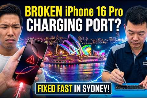 Broken iPhone 16 Pro Charging Port During Vivid 2026? Who Can Fix It Fast in Sydney?